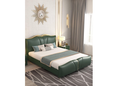 Bett Polster Design Luksus Kaksois Hotellivuode vihreä Luksus Hotelli Chesterfield